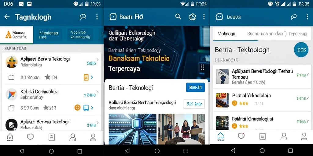 Tampilan antarmuka D06 yang menarik dan informatif.